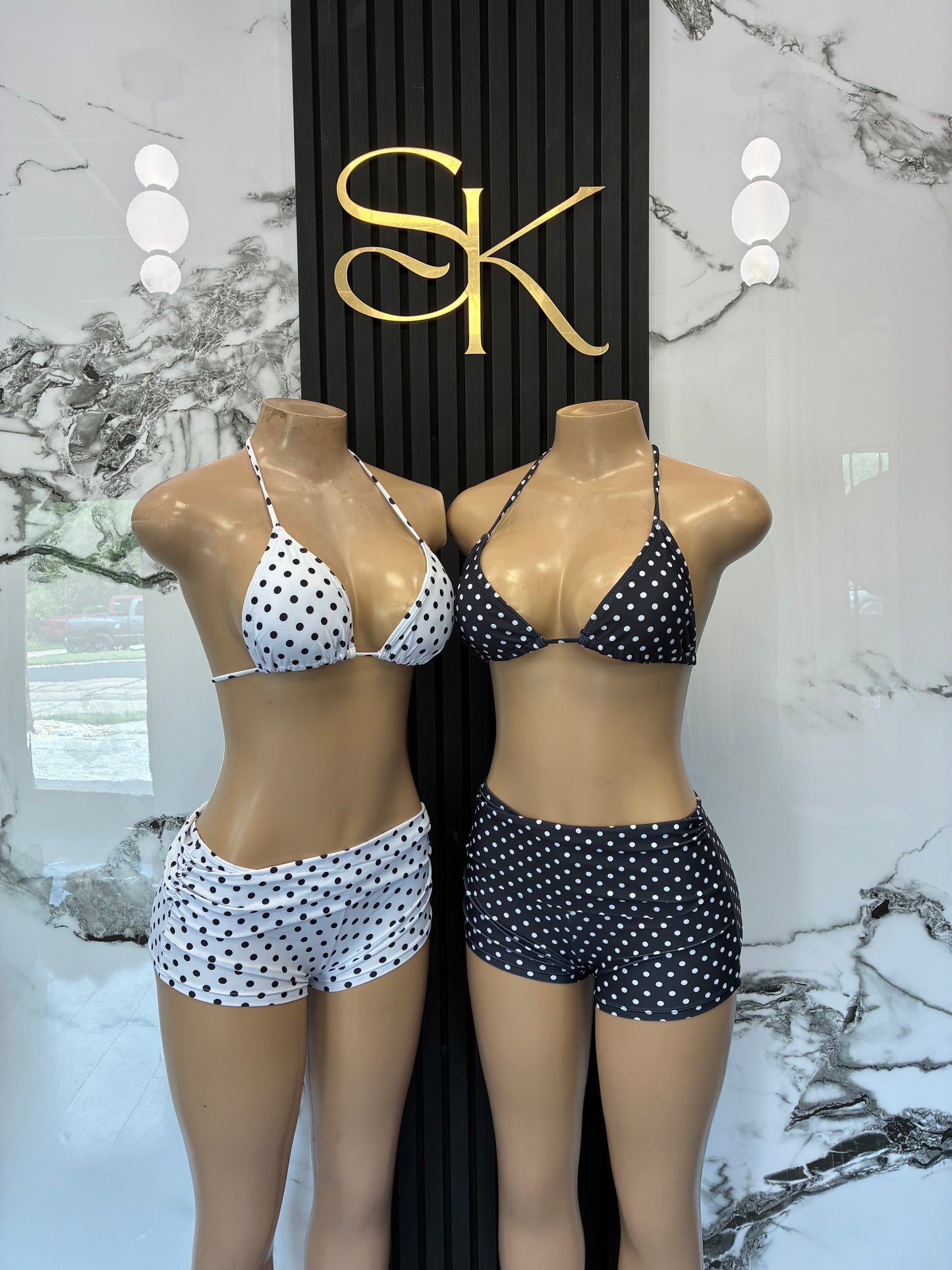 Polka Dot 3pc Swim