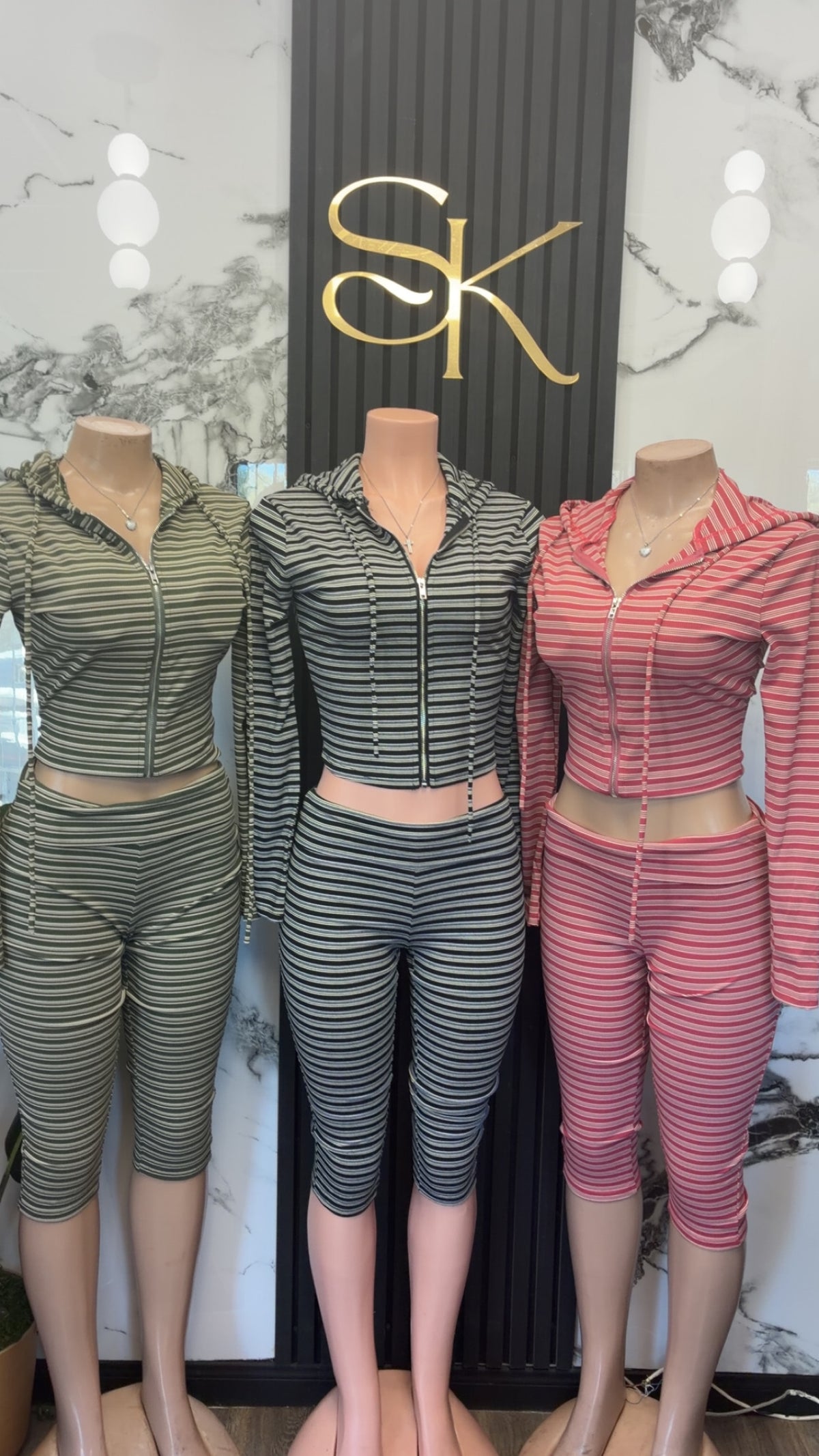 Bre Stripe Set