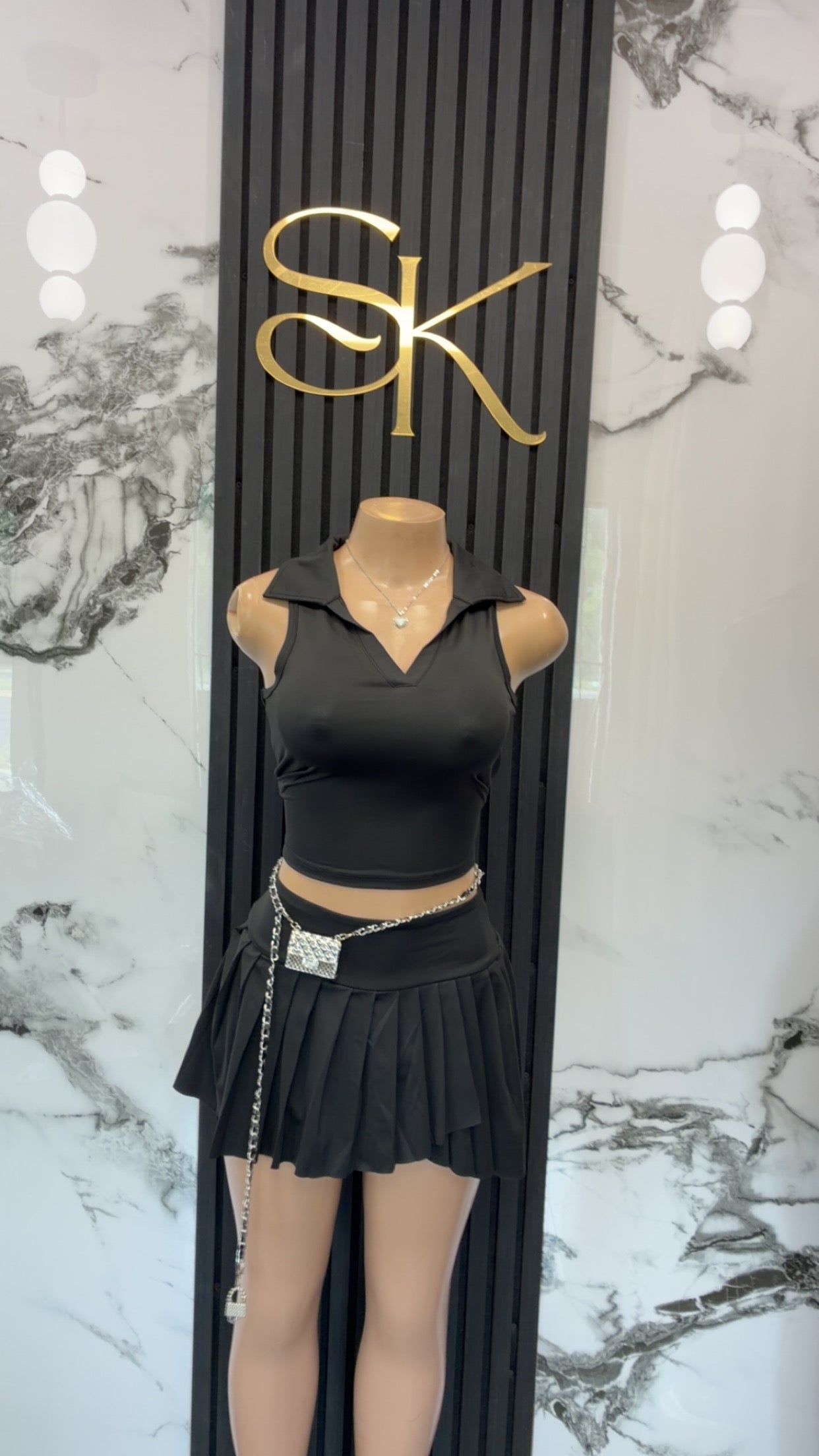 Tennis Skirt set